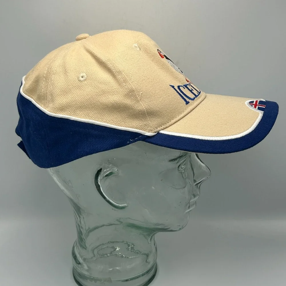Iceland Puffin Hat Embroidered Flag Icewear Icelandic Drifta ehf Baseball Cap